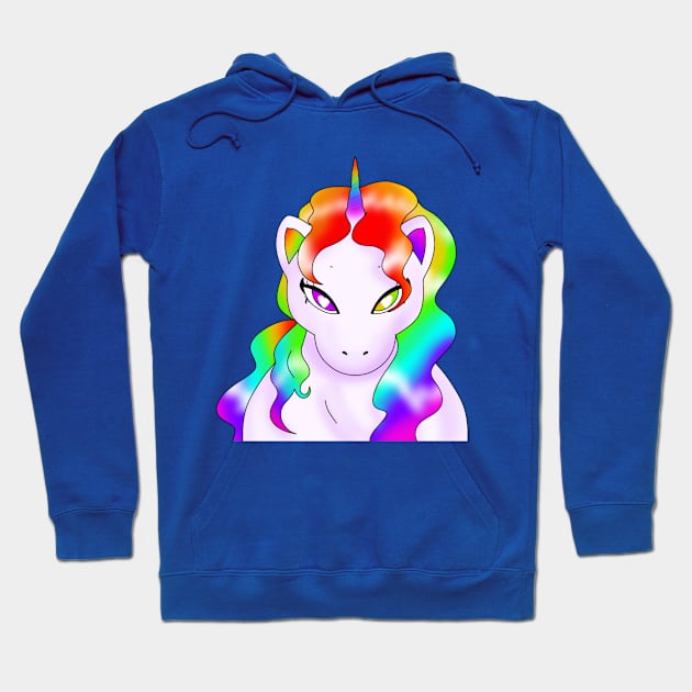 Rainbow Unicorn baby Hoodie by ArielSRM